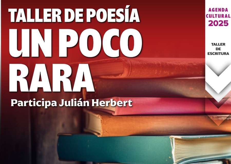 Imagen muestra de la actividad Taller de poesÃa un poco rara