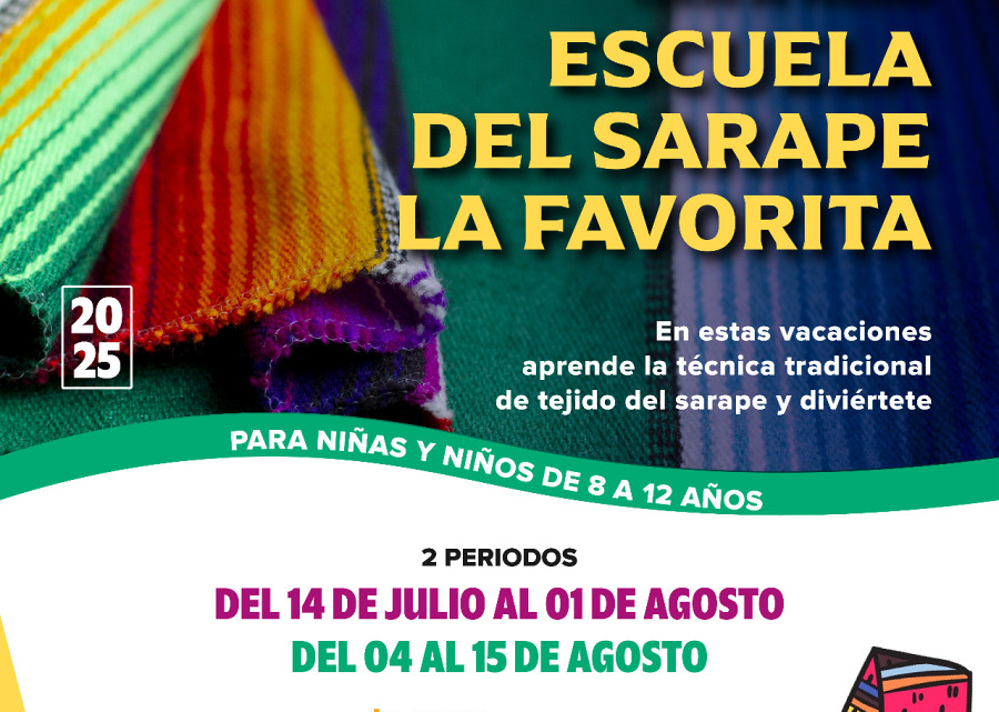 Imagen muestra de la actividad Escuela del sarape la favorita