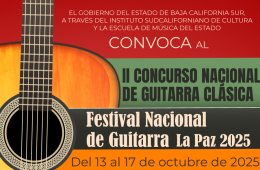 Imagen muestra de la actividad II Concurso de Guitarra Clásica