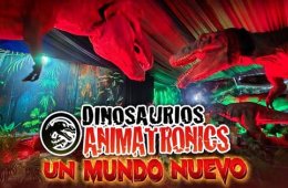Imagen muestra de la actividad Dinosaurios animatronics