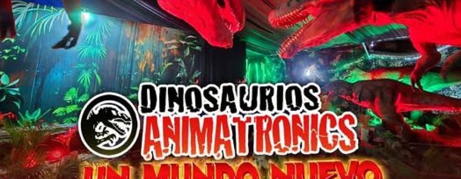 Dinosaurios animatronics