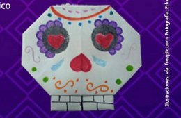 Imagen muestra de la actividad Calaveritas de origami