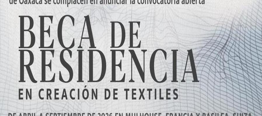 Beca de residencia en creación de textiles