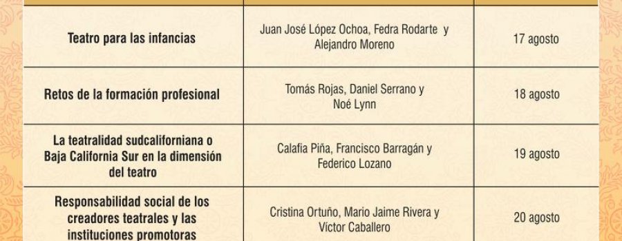 Conversatorios de la MET 2022