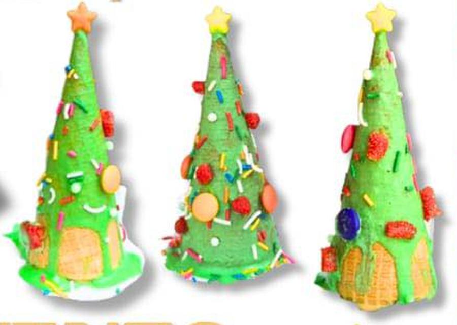 Imagen muestra de la actividad Arma, decora y elabora tu pino miniatura