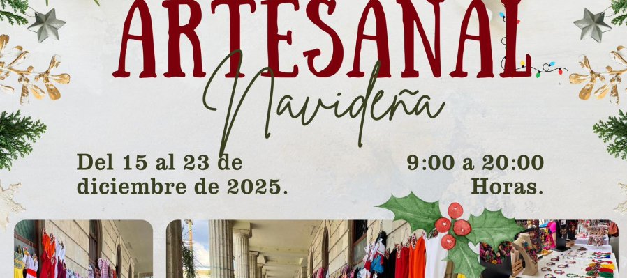 Expo venta artesanal navideña