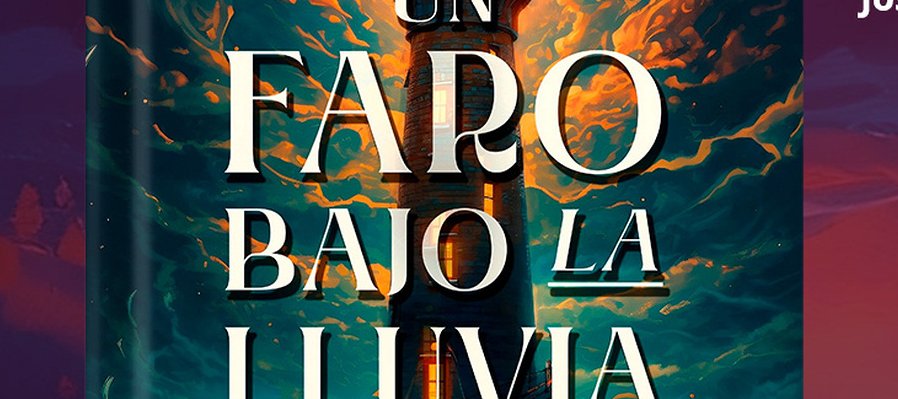 Un faro bajo la lluvia