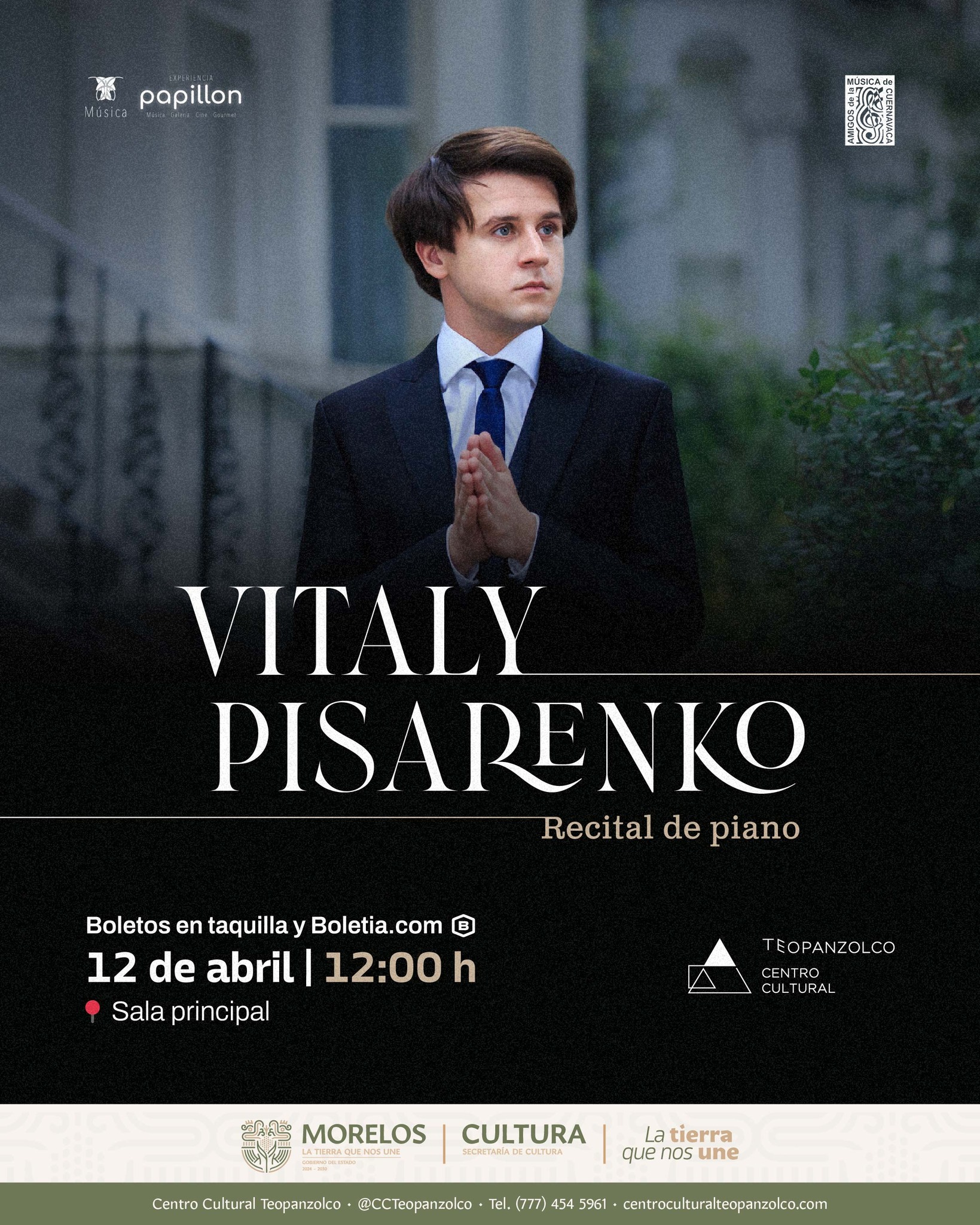 Imagen muestra de la actividad Vitaly Pisarenko en concierto