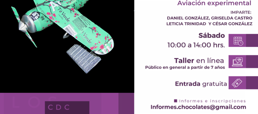 Taller de Jugando con la ciencia. Aviación experimental