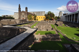 Imagen muestra de la actividad Tlatelolco, "el lugar del montón de arena" don...
