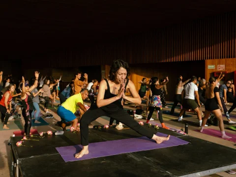 Yoga en Teopanzolco