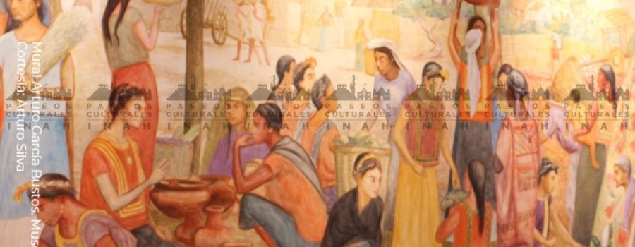 Los pinceles y cinceles de La Escuela Mexicana de Pintura en los muros del Museo Nacional de Antropología II. Ciudad de