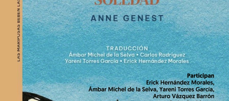 Las mariposas beben las lágrimas de la soledad