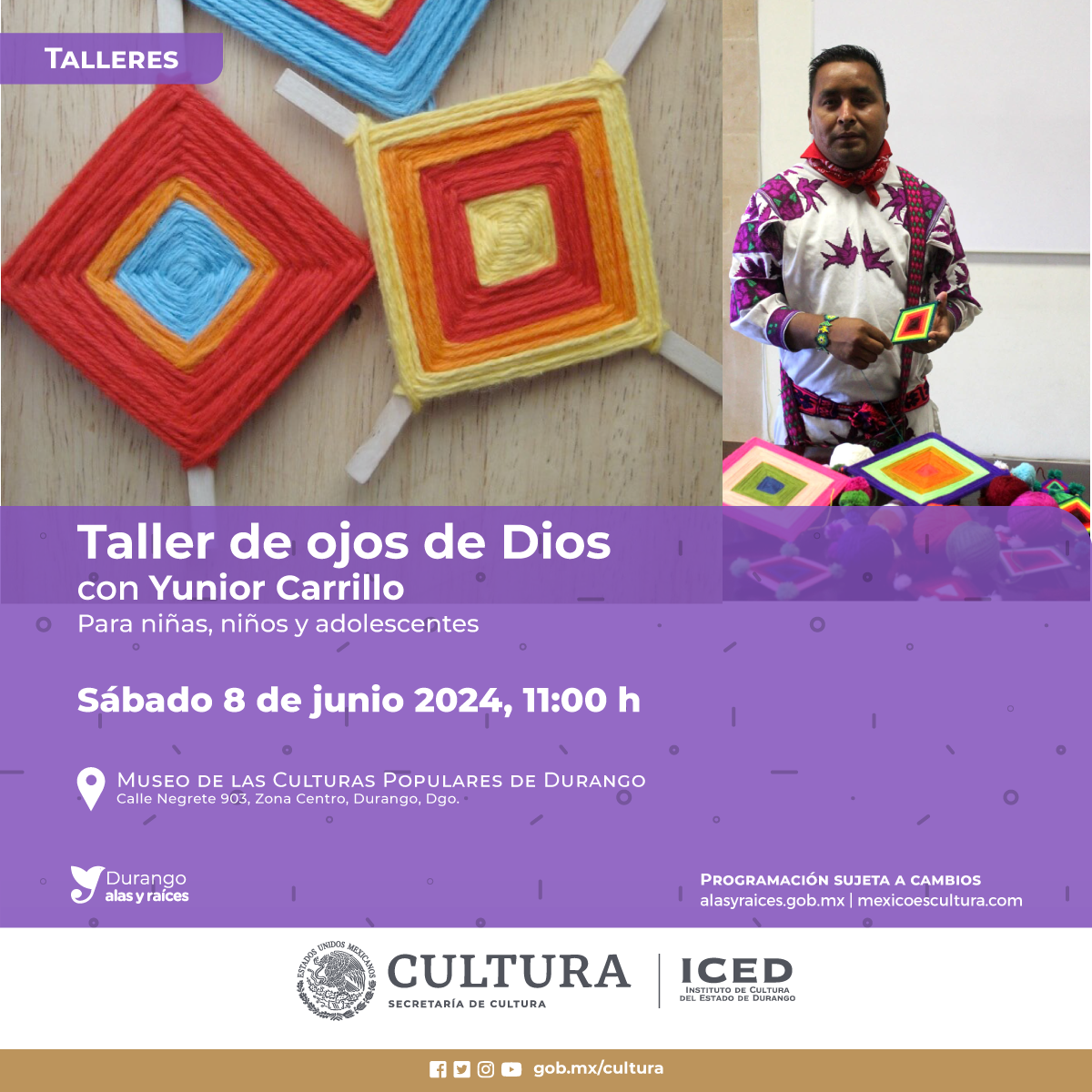 Taller de ojos de Dios