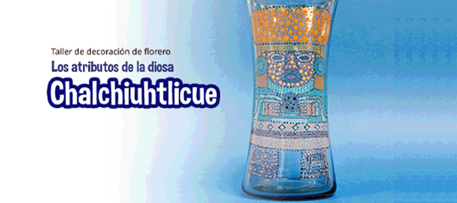 Los atributos de la diosa Chalchiuhtlicue