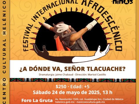 Imagen muestra de ¿A dónde va, señor tlacuache?