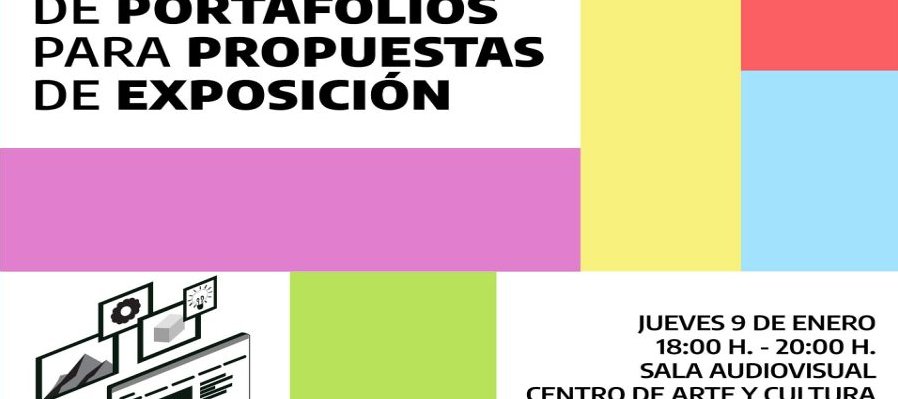 elaboración de portafolios para propuestas de exposición.