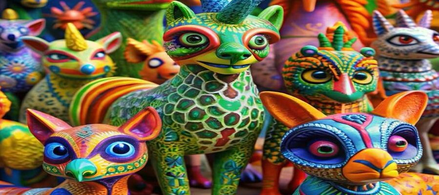 El jardin de los alebrijes