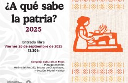 Imagen muestra de la actividad A qué sabe la patria 2025