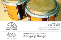 Imagen muestra de la actividad Conga y Bongo