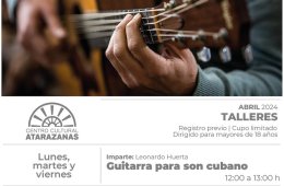 Imagen muestra de la actividad Guitarra para son cubano