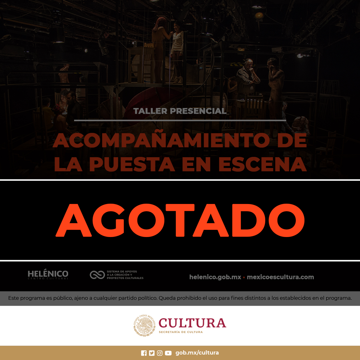 Imagen muestra de Acompañamiento de la puesta en escena