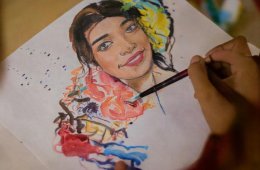 Retrato en acuarela para mujeres