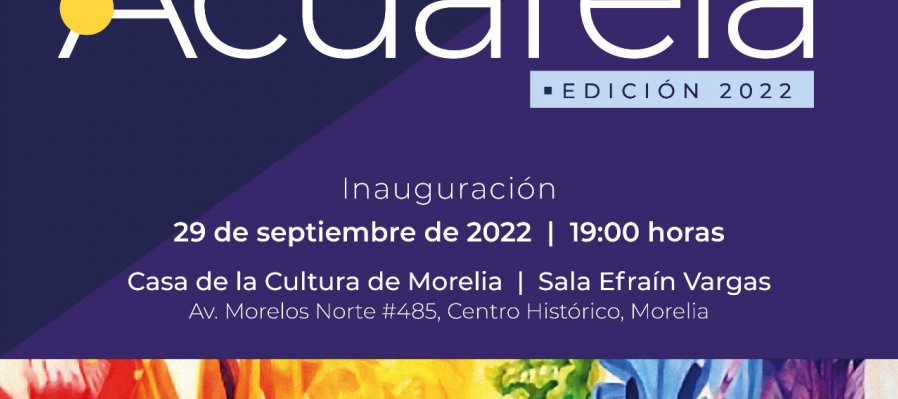 Ceremonia de Premiación del XXII Salón Estatal de la Acuarela 2022