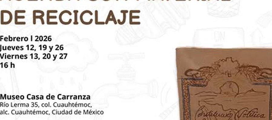 Agenda con material de reciclaje