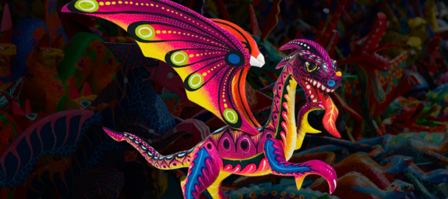 Collage fantástico: Crea tu propio alebrije