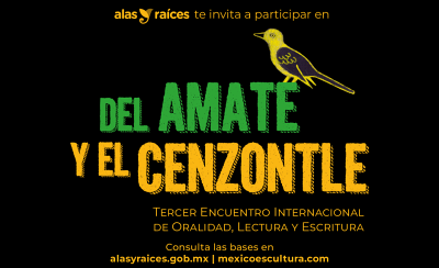 Imagen muestra de la actividad: Tercer Encuentro Internacional de Oralidad, Lectura y Escritura: Del amate y el cenzontle