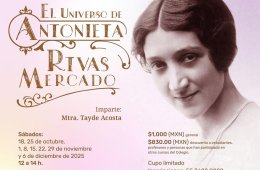 Imagen muestra de la actividad El universo de Antonieta Rivas Mercado