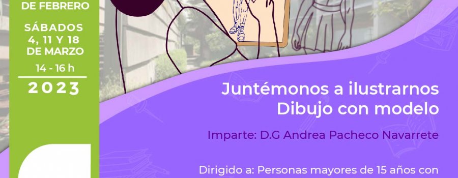 Juntémonos a Ilustrarnos- Dibujo con Modelo.