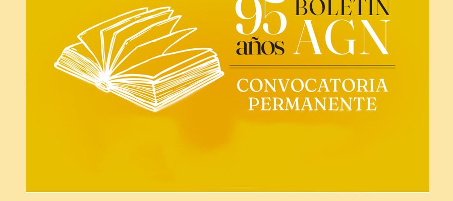 boletín del Archivo general de la nación