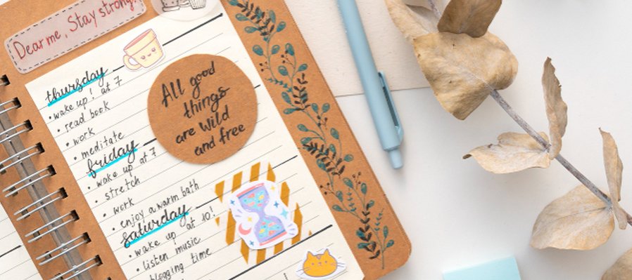 Art journaling y collage