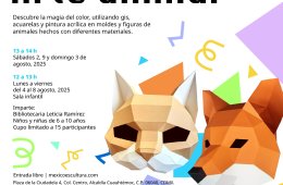 Imagen muestra de la actividad Arte Animal