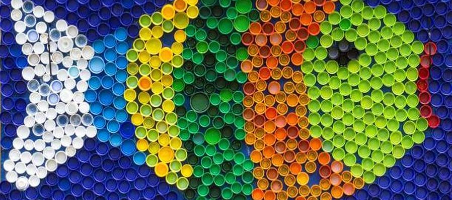 Arte con materiales reciclados