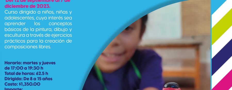 Artes Visuales para niños, niñas y adolescentes