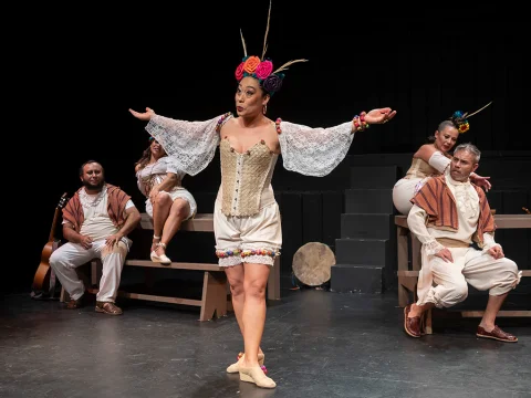 Imagen muestra de ¡Ay que me abraso, ay! farsa y sainete musical novohispano