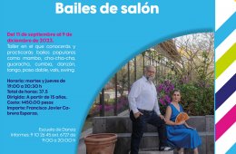 Imagen muestra de la actividad Bailes de salón