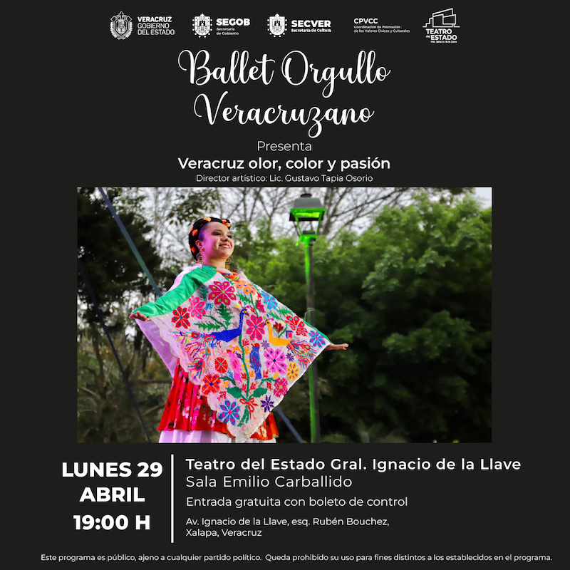 Imagen muestra de la actividad Ballet Orgullo Veracruzano