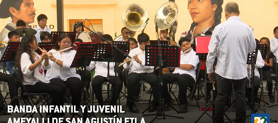 Banda Infantil y Juvenil Ameyalli de San Agustín Etla Banda Filarmónica Sandunga