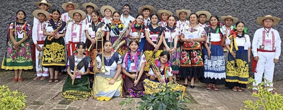 Semillero Banda Sinfónica Comunitaria Keri Tinganio, de Tingambato