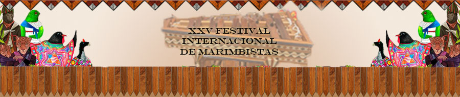 Imagen de portada del ciclo XXV Festival Internacional de Marimbistas