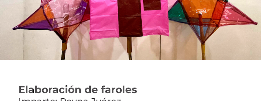 Elaboración de faroles en el Museo Teodoro Cano