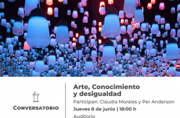 Imagen muestra de la actividad: Arte, Conocimiento y Desigualdad