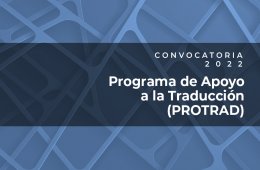 Programa de Apoyo a la Traducción (PROTRAD)