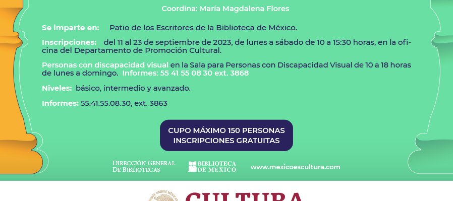 Taller de Ajedrez de la Biblioteca de México
