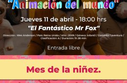Imagen muestra de la actividad: Proyección de la película El Fantástico Mr. Fox