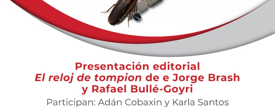 Presentación editorial: El reloj de tompion en el Centro Cultural de Coatepec